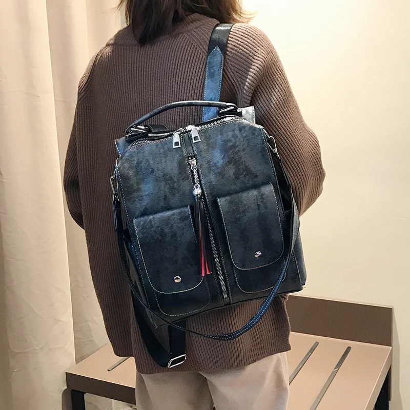 CHALLEN Fashion New Woman Backpack Vintage Best Women Bagpack Summer Backpack Female Grils Travel Bag Rucksack Mochila Bags