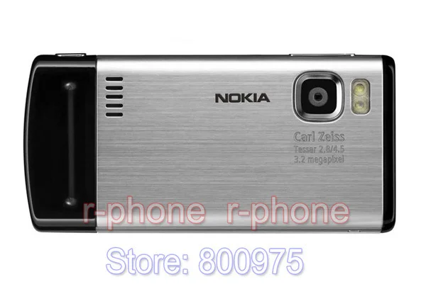 Nokia 6500 Slider Original s мобильный телефон Восстановленный разблокированный 3G смартфон