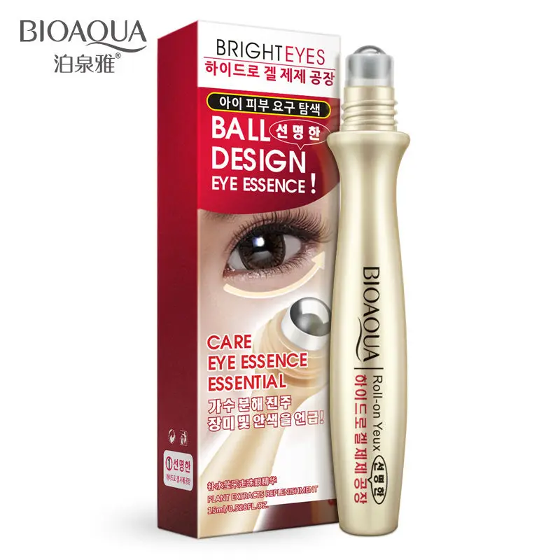 BIOAQUA Essence Repair глазное яблоко Крем жидкость для снятия макияжа глаз после ухода против старения темный круг морщин, увлажняющий активация глаз