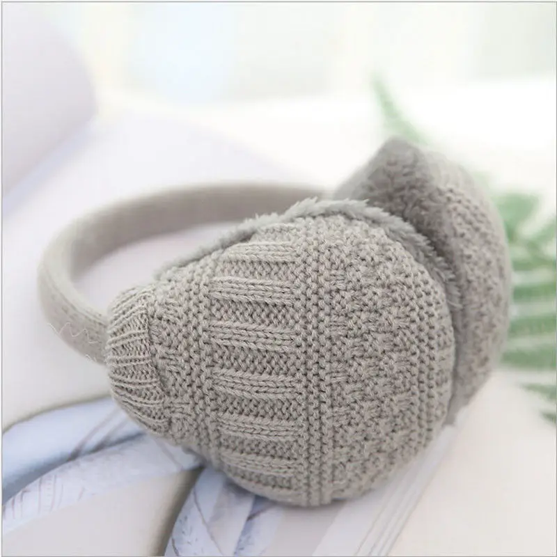 Наушники Earwarmer зима ухо гетры Мужские Женские за голову мяч дизайн