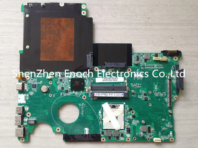 For Toshiba Qosmio X500 X505 HM55 font b Motherboard b font non integrated laptop withA000053140 DATZ1MB8F0