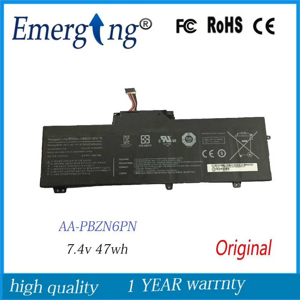 

7.4V 47Wh New Original Laptop Battery for Samsung 350U2B 350U2A AA-PBZN6PN NP350U2A NP350U2B Series BA43-00315A