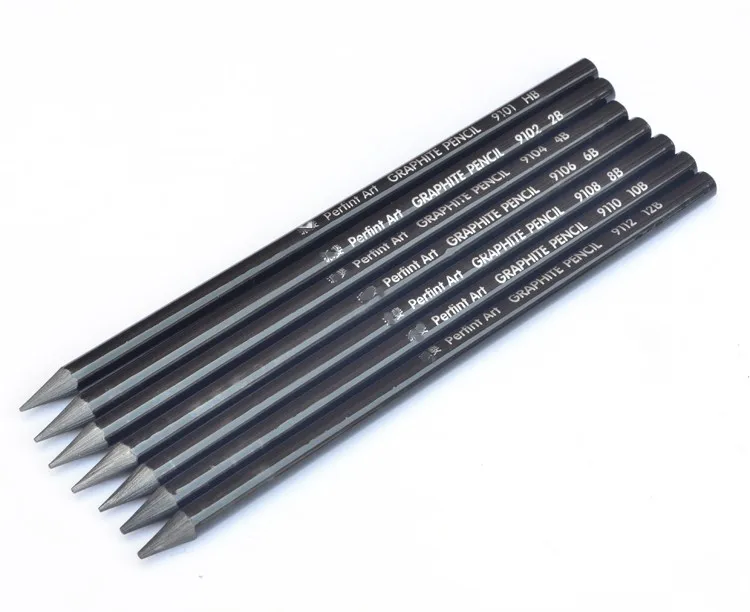 7 Pcs Woodless Graphite Pencil 12b 10b 8b 6b 4b 2b Hb Sketch Pencil 12b Woodless Graphite Pencilsgraphite Pencil Aliexpress