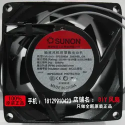 Новый бренд SUNON SF23080A 2083HBL. GN AC220V 8038 вентилятор охлаждения