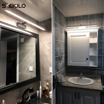 

Wall Lamps Bathroom LED Mirror Light Aluminum Modern Wall lamp 8W 10W 13W Bathroom Mirror Light Lighting Fixture