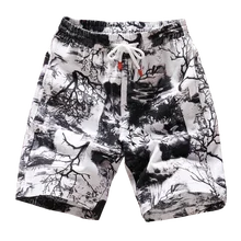 Мужские пляжные шорты новая льняная летняя шляпа шорты для активного отдыха свободные прямые удобные Бермуды мужские летние шорты брендовые большие японские C