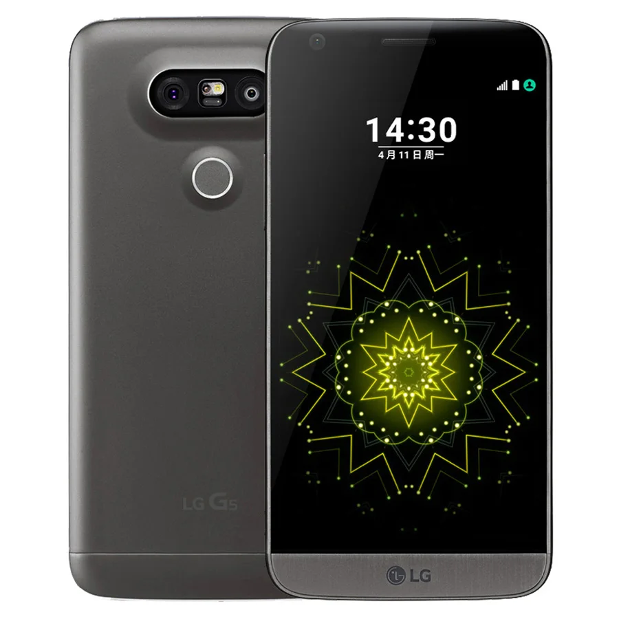 Разблокированный мобильный телефон LG G5 5," 16 МП FDD LTE& LG G5 H860N H820 H850 4 Гб ram 32 ГБ rom мобильный телефон - Цвет: Black