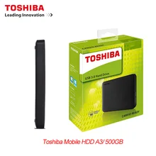 Toshiba disco rígido externo 500gb, hdd portátil hd 2.5