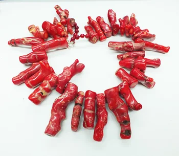 

HK-001@ free delivery. Huge, red. Branch shape , coral necklaces. 50CM, is the true coral (Last one)