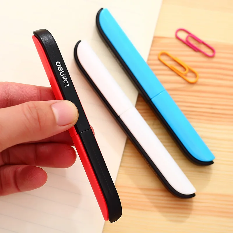 portable scissors paper-cutting pocket scissors folding safety scissors pen shape