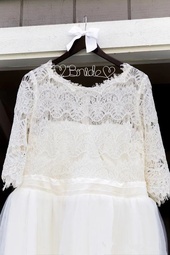 lovely-short-lace-wedding-gowns-half-long-sleeve-calf-tea-length-plus-size-wedding-dresses-jewel-tiered-skirts-beach-bridal-gowns-simple (1)_