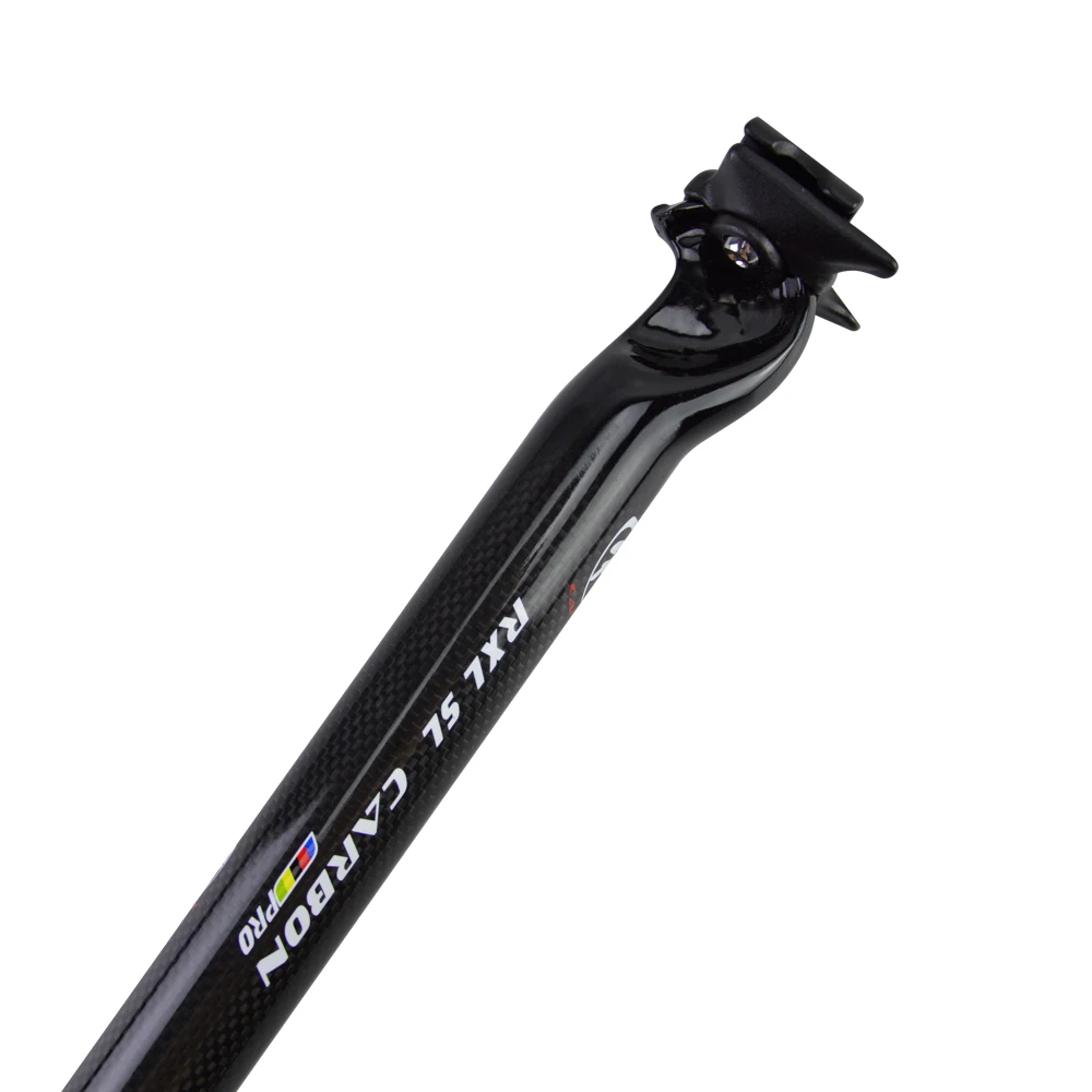 RXL SL Bicycle Mtb Seat Post Carbon 27.230.831.6mm Road Bike 3K Glossy  Bicycle Accessories Zero Offset All Carbon Seatpost   (6)