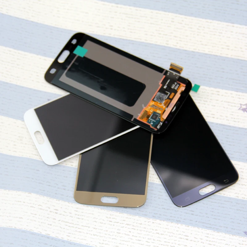 Для SAMSUNG Galaxy S6 G920 G920F ЖК-дисплей кодирующий преобразователь сенсорного экрана в