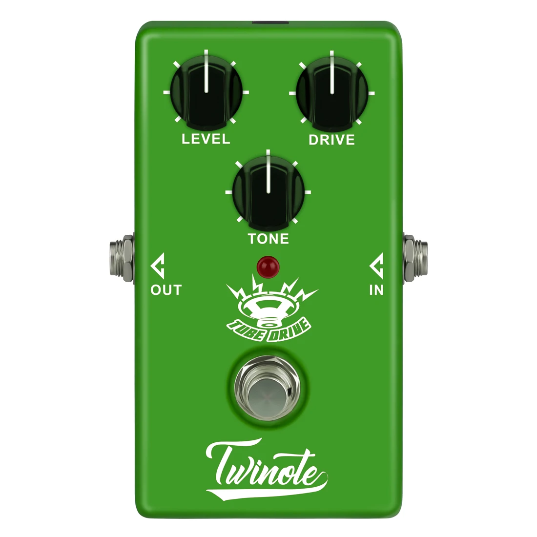 

Twinote Overdrive Effects Pedal Effect Processor for Electric Guitar - Tube Drive Type Over Load Effect