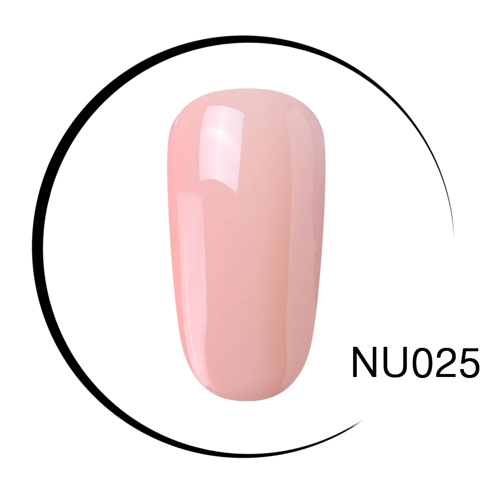 Elite99 10 мл телесный цвет серия Профессиональный Гель-лак для ногтей Цветной Гель-лак Venalisa Led& UV замачиваемый цветной лак гель - Цвет: NU025
