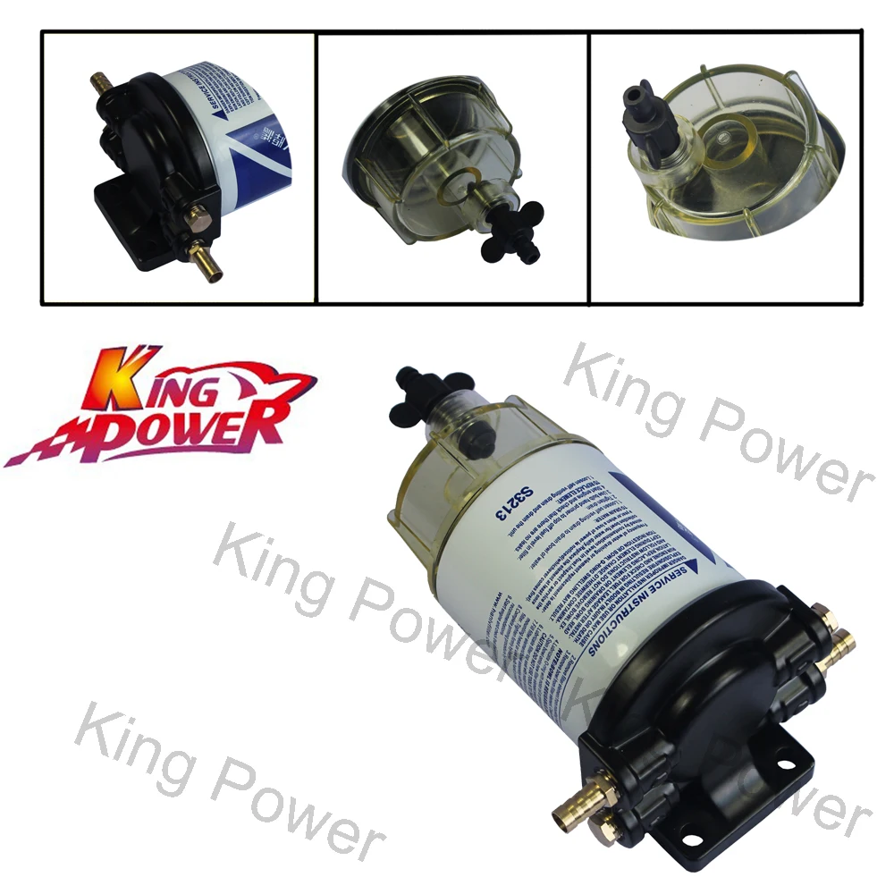 FREE SHIPPING KP New 3/8" NPT Water Separating Fuel Filter System S3213