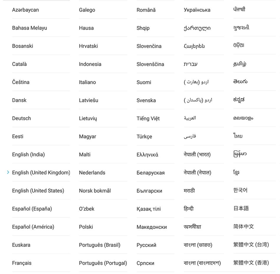 languages