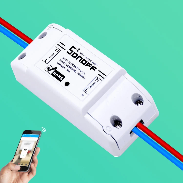Sonoff умный дом WiFi беспроводной модуль переключателя беспроводной дистанционный светильник для Apple Android приложение домашний комплект автоматизации ABS оболочка