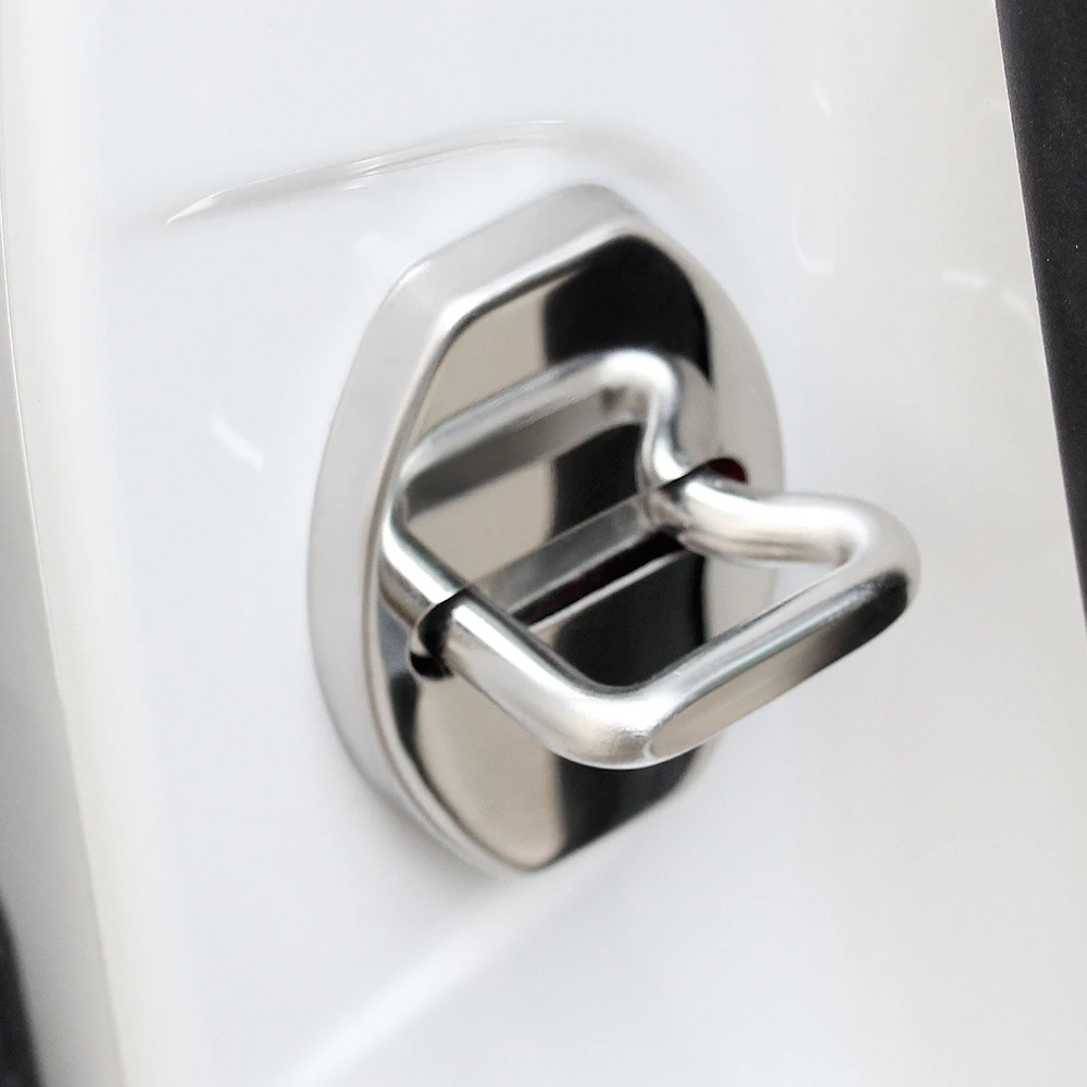 

Stainless Steel Door Lock Protective Cover For VW Polo Jetta MK5 MK6 Passat B6 B7 Golf CC Scirocco Tiguan Skoda Fabia Superb