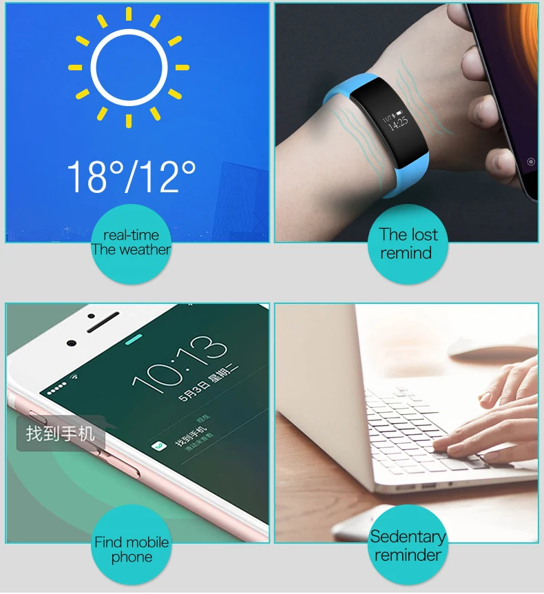 696 V66 Smartband Bluetooth Спорт Смарт IP68 водонепроницаемый монитор сердечного ритма браслет умный браслет для здоровья для Android IOS