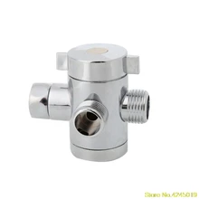 Новинка, модель высокого качества G1/" три головы Функция сплиттер адаптер Управление клапан 3 Way Тройник Разъем переключающий клапан