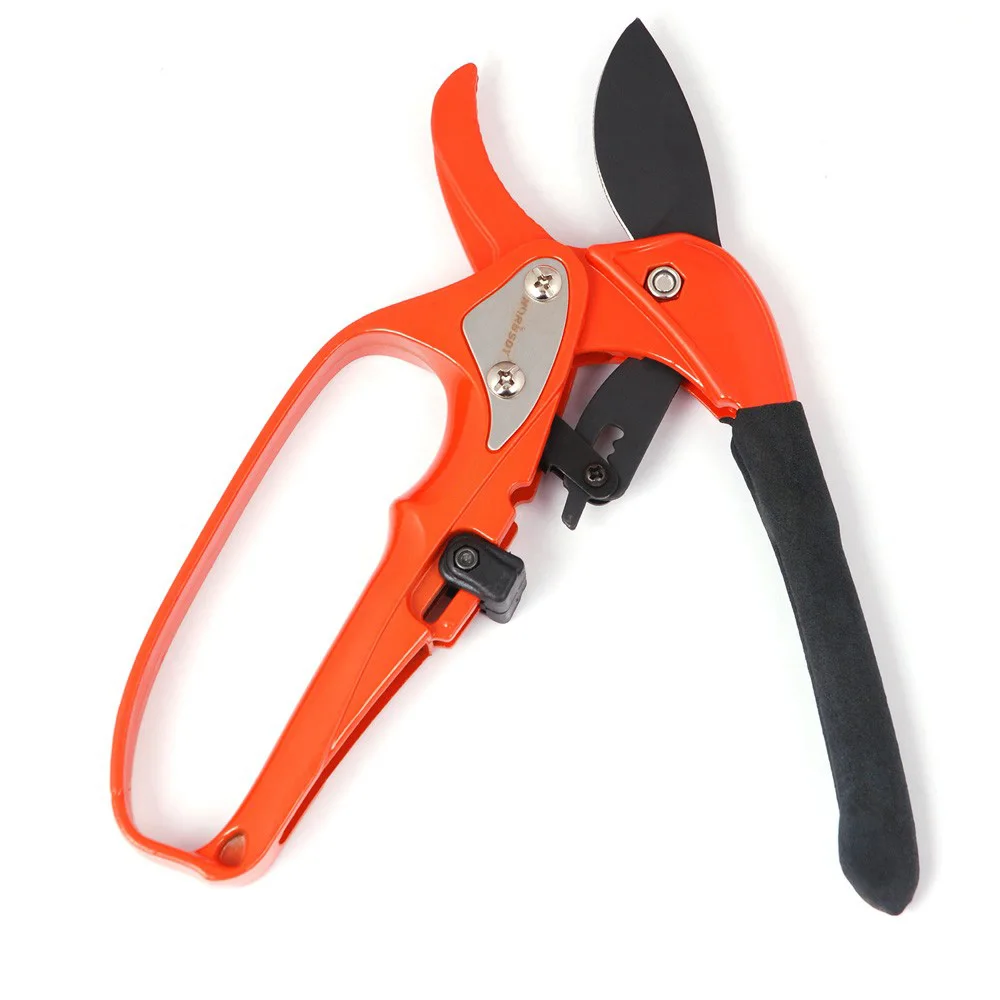 Garden Repair Tools Ratchet Pruning Shear 3-Stage Action Scissor 8 inch AD1021 | Инструменты