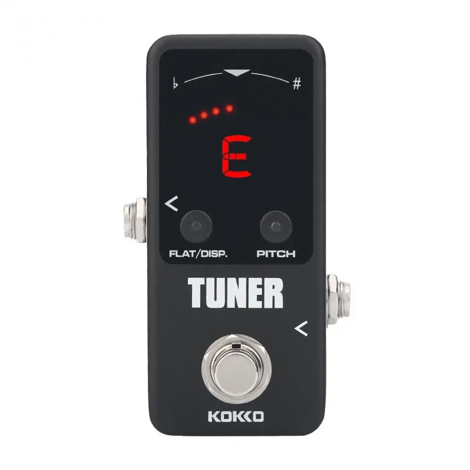 

Mini Guitar Tuner Pedal Tuning Toner Pitch Effect Pedal for Electric Guitar Instruments Accessory