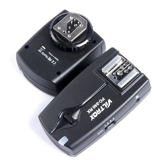

Wireless Flash Trigger Viltrox 3in1 2.4GHz Wireless Flash Trigger FC-240 with C1 Cable for Canon 500D 60D 1100D
