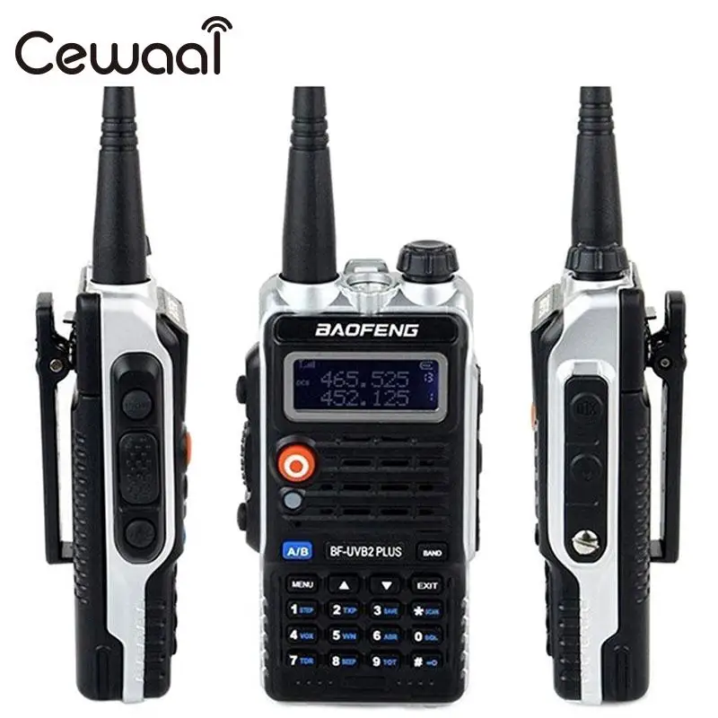 

Handheld Walkie Talkie Intercom FM Ham Stopwatch Portable