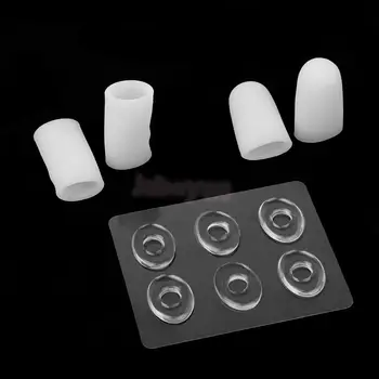 

Footful Silicone Gel Toe Protector Toe Caps & Corn Pads Prevent Blisters