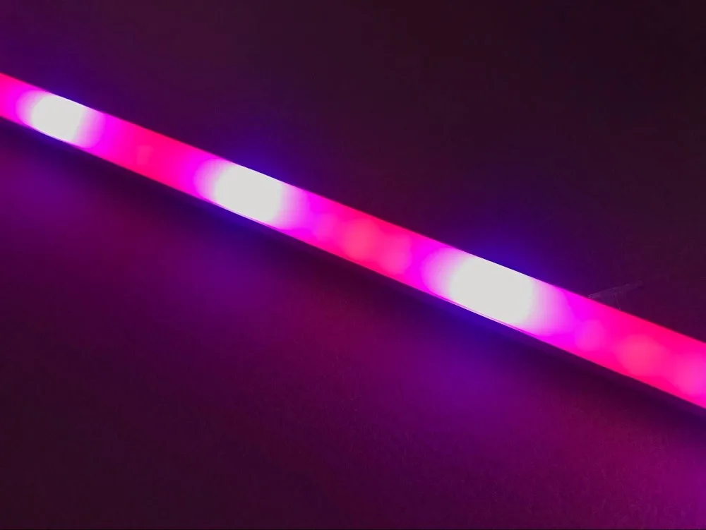 1m DC12V WS2815 addressable LED digital rigid bar;with frosted cover;302pixles/60pixels/144pixels; IP67rated