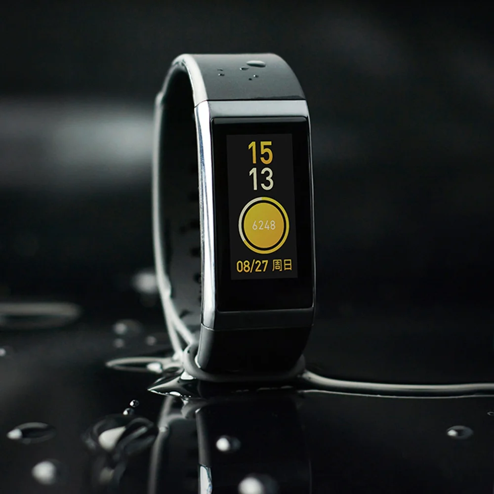 English Version Xiaomi Huami Amazfit Smart Wristband Amazfit Cor MiDong Color IPS Touch Screen Heart Rate Monitor Smart Bracelet