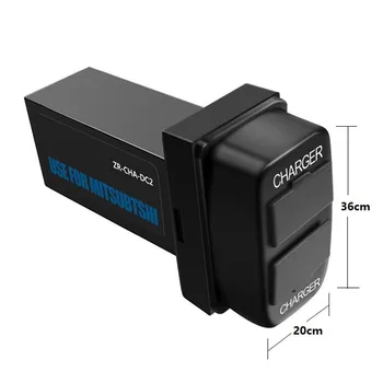 

Car Interface USB Charger Adapter and USB Audio Input for MITSUBISHI Lancer Outlander ASX Pajero Sport for iPhone for xiaomi