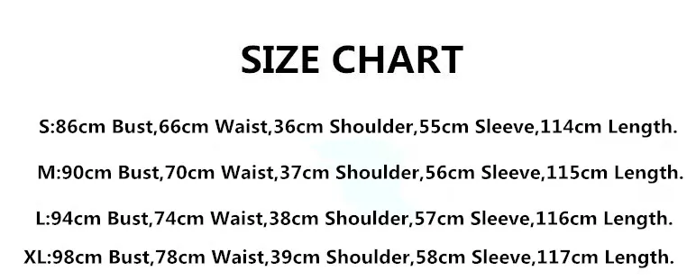 1Size chart_