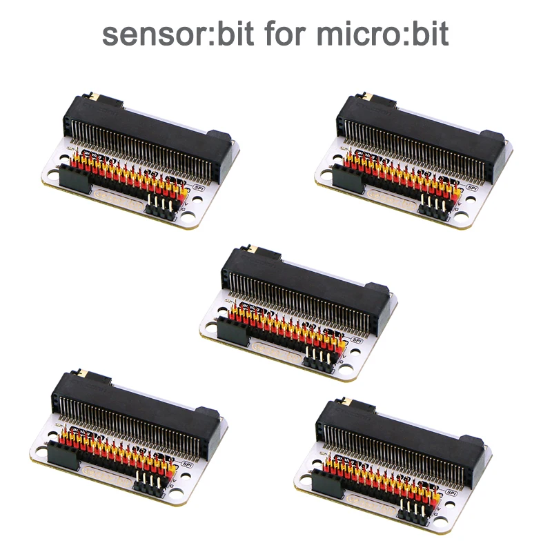 Board para a Bbc Jack de Áudio para Lego Sensor: Sensorbit Breakout Micro: Microbit Buzzer Integrado & Fz3262 5 Pcs Bit