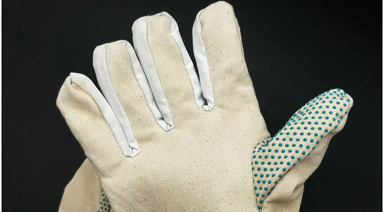 20 пара холст рабочие перчатки носить-маслостойкие безопасности защиты безопасности работников сварочные защитные перчатки