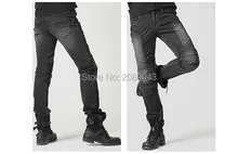UGLYBROS Motorcycle mesh jeans in summer Motorcycle hockey pants Ride jeans