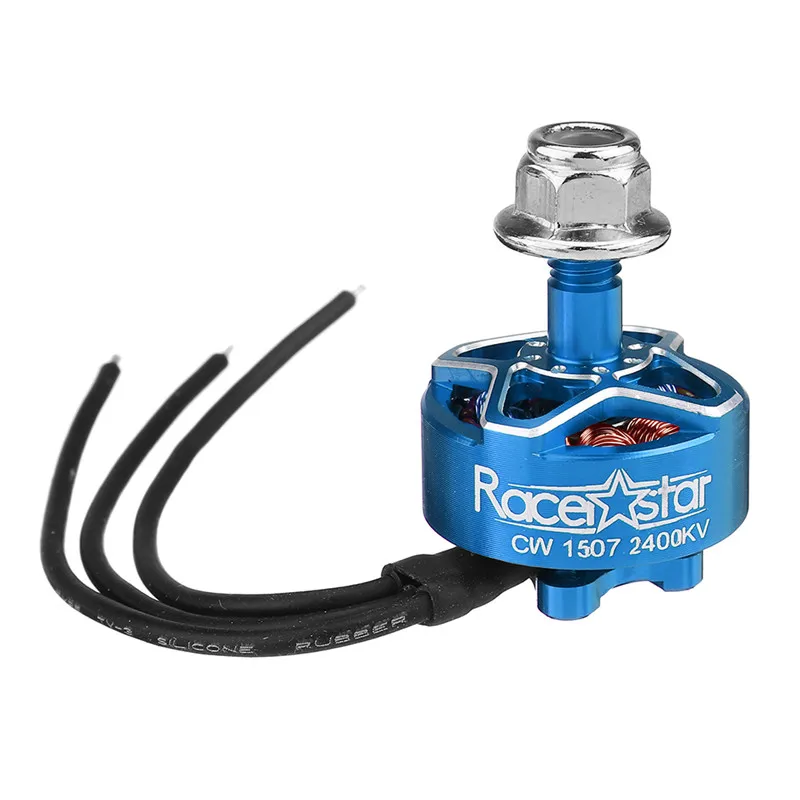 5 шт. Racerstar SPROG X 1507 17,8g 2400KV 3-6S CW& CCW бесщеточный двигатель для Sprog начинающих RC Дрон FPV гоночный DIY аксессуары