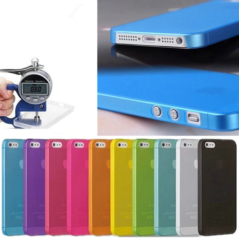 

Case For Iphone 5 5S 5Se Matte Plastic Transparent Colors Bags Cover For iphone 4 4s 6 6s 4.7'' 6 plus 7 8 Plus X XS XR XS MAX