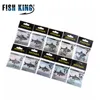 FISH KING Size3-Size12 KATANA 50pcs/lot Carbon Steel Fishing Hook With  Feeder Fishhook Fishing Tackle ► Photo 1/6