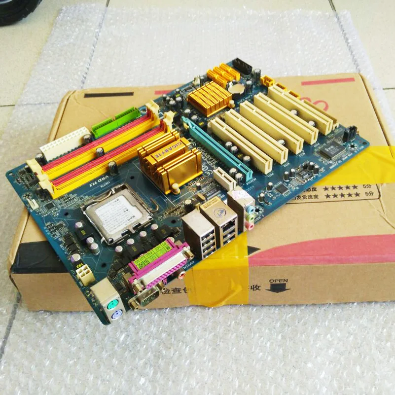 Купить гигабайт материнские платы p43 ga-p43-es3g lga 775 atx для ...