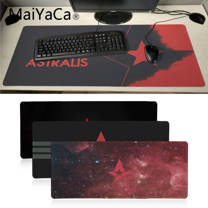 

Maiyaca My Favorite Astralis mouse pad gamer play mats Pad To Mouse Notbook Computer Cs Go Gaming Pad mouse Gamer Gaming Mat
