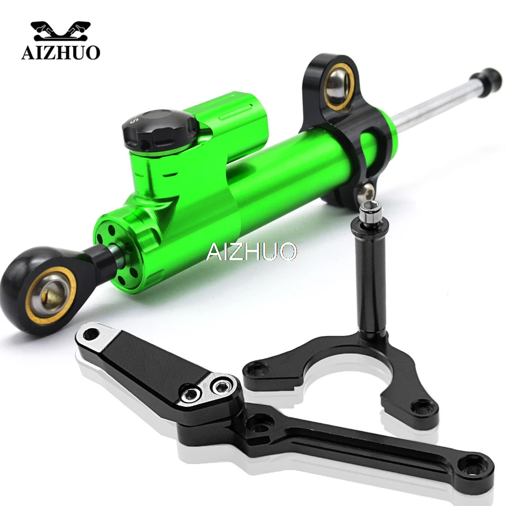 

Motorcycle Accessories Damper Steering Stabilize Safety Control Bracket Mount kit For KAWASAKI Z900 Z 900 2017 2018