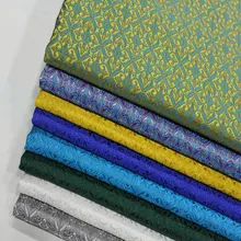 Плотное китайское платье дамасский костюм ткань искусственный шелк отделка раздевается материал Diy жаккардовая парча ткань для монгольского халата