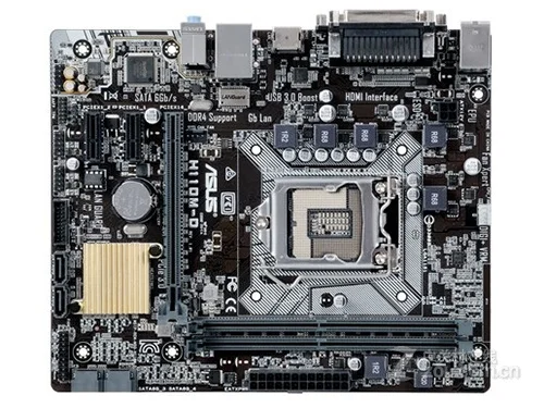 

Asus H110M-D Desktop Motherboard H110 LGA 1151 For Core i7 i5 i3 DDR4 32G SATA3 USB3.0 HDMI Micro ATX Original Used Mainboard