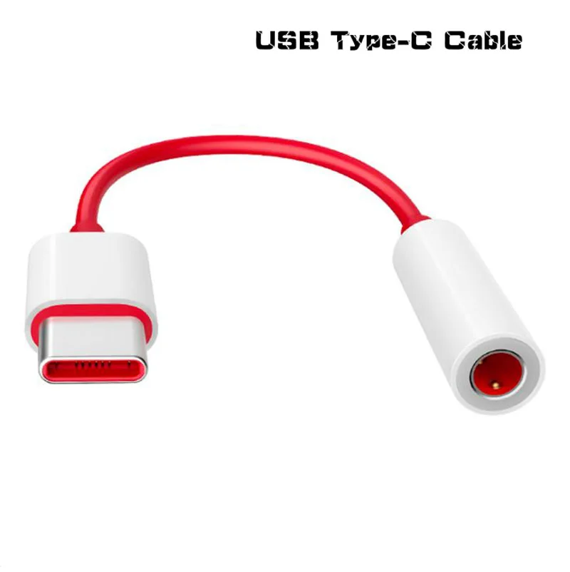 

Type-C To 3.5mm Earphone Cable Adapter Usb For Oneplus 6T 7 Pro Type C USB-C Male To 3.5 AUX Audio Female Jack Converter Cable