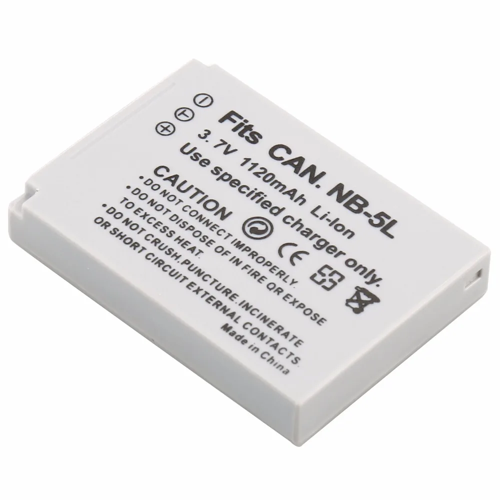Probty Nb-5L Nb 5L Nb5L Batteria Per Canon Powershot Sx200 Is Sx210 Is Ixus 800 850 860 Is Ixy 900 Is 850 Fotocamera