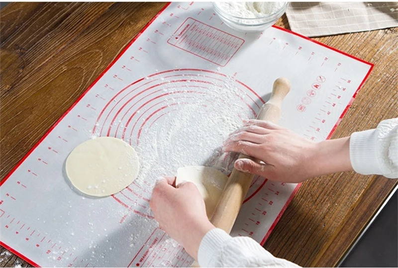 MOSEKO силиконовый коврик для выпечки для пиццы, тесто для выпечки, кухонные гаджеты для торта, печенья, инструменты для приготовления пищи, посуда, Аксессуары для выпечки