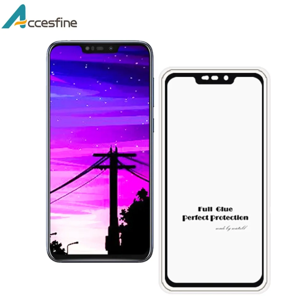 tempered glass for full glue zenfone max M2(1)