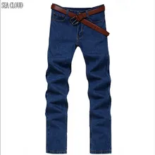 82 Весна и лето толстые размера плюс свободные прямые джинсы мужские брюки из денима толстые брюки хип-хоп Размер 28-52